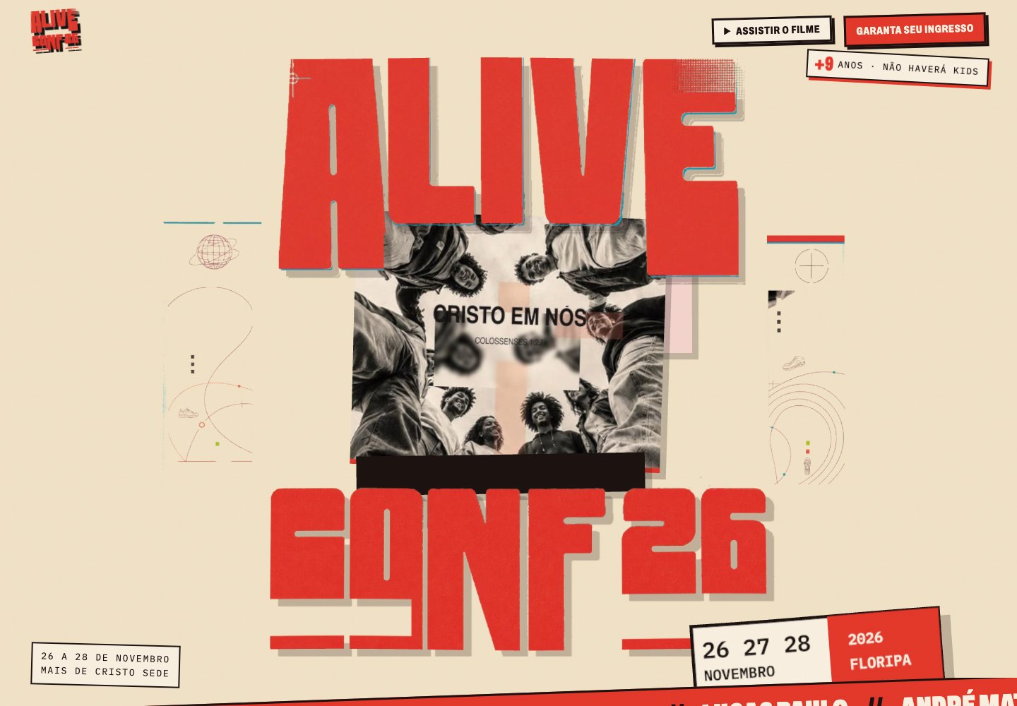 Site da Alive Conference 2026